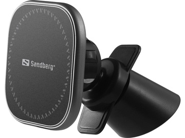 Автомобильное зарядное устройство Sandberg 441-47, Qi Wireless/USB-C male, черный, 15 Вт