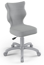 Bērnu krēsls Petit VT03, pelēka, 37 cm x 77 - 83 cm