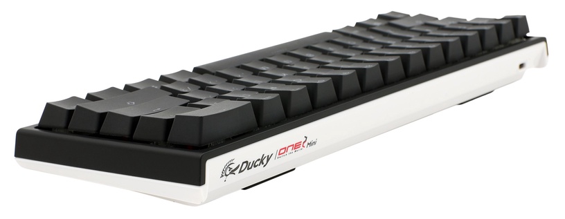Клавиатура Ducky One 2 Mini RGB Cherry MX Brown EN, белый/черный