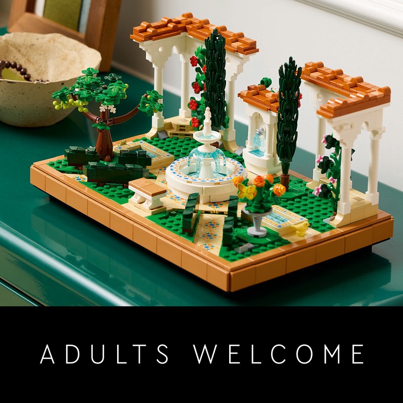 Konstruktor LEGO® Icons Purskkaevude aed 10359, 1302 tk