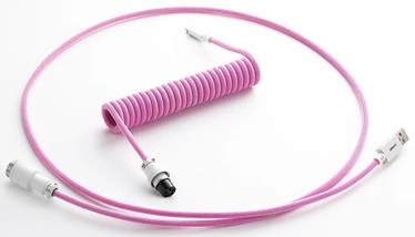 Кабели для клавиатуры Cablemod Pro Coiled Keyboard Cable USB-C / USB Typ-A 150cm, розовый