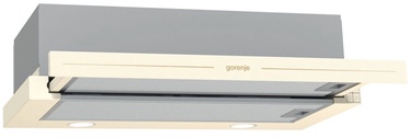 Встроенная вытяжка Gorenje BHP62CLI, слоновой кости/нержавеющей стали (поврежденная упаковка)