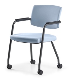 Biroja krēsls Kalune Design Office Chair PNT-CMP-A001190, 60 x 60 x 83 cm, gaiši zila