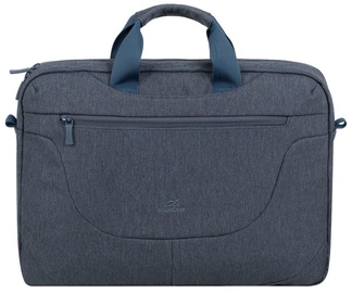 Klēpjdatoru soma Rivacase Galapagos Laptop Bag, pelēka, 15.6"