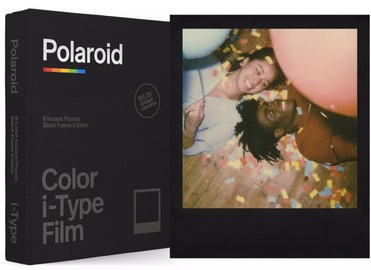 Fotolint Polaroid Color i-Type Black Frame Edition, 8 tk