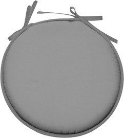 Krēslu spilveni Lovely Nelson Round, pelēka, 400 mm x 400 mm