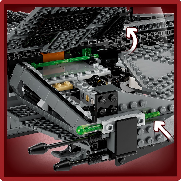 Konstruktor LEGO® Star Wars The Justifier™ 75323