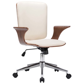 Kontoritool VLX Swivel 283134, tumepruun/kreemjasvalge