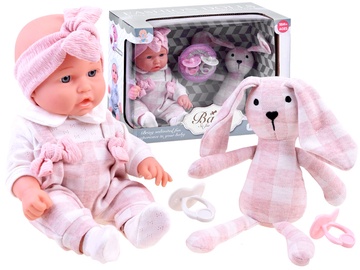 Кукла пупс Dolls Doll With Plush Rabbit, 30 см