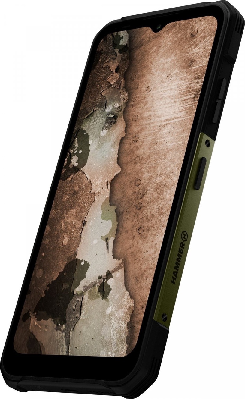 Mobiiltelefon MyPhone Hammer Construction 2, 256 GB, must