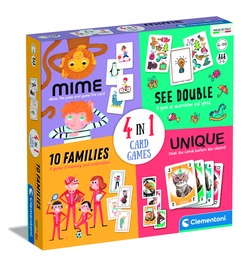 Lauamäng Clementoni 4IN1 CARD GAME 50831