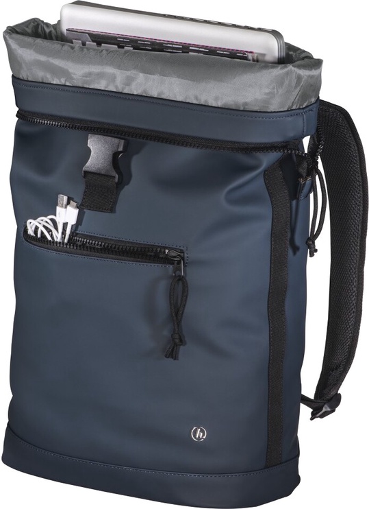 Рюкзак для ноутбука Hama Merida 00185686, синий, 15 л, 1-15.6″