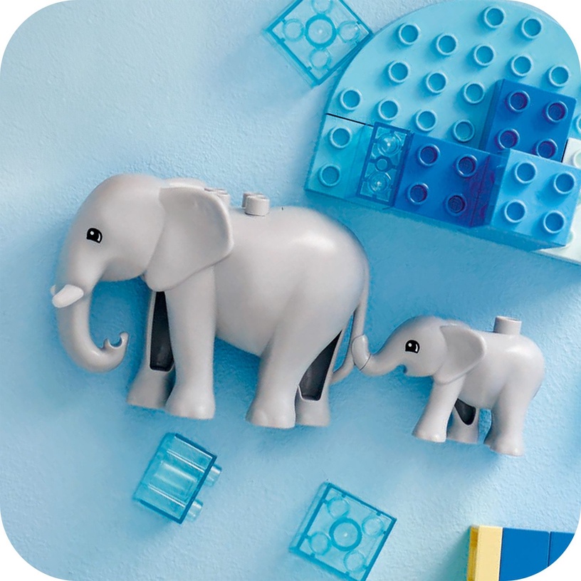 Конструктор LEGO® Duplo 3in1 Wild Animal Families 10446, 92 шт.