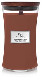 Svece, aromātiskā WoodWick Smoked Walnut & Maple, 120 h, 609.5 g, 180 mm x 110 mm