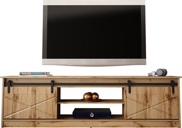 TV galds Cama Meble Granero, ozola, 35 cm x 200 cm x 56.7 cm