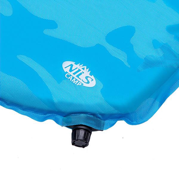 Pašpiepūšamais matracis Nils Camp Self-Inflating Mat, zila, 195 cm x 60 cm x 5 cm