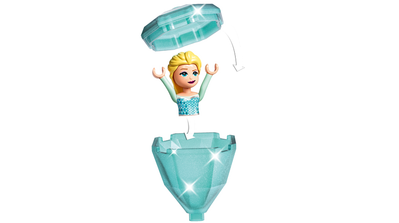 Konstruktor LEGO® │ Disney Elsa lossihoov 43199, 53 tk