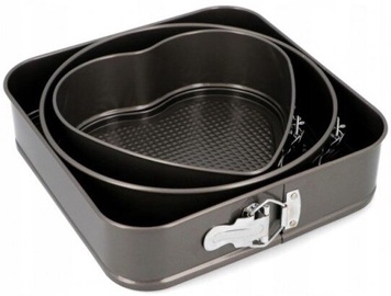 Komplekt Baking Tins, hall, 3 tk