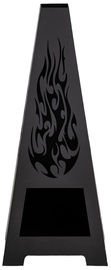 Уличный камин DM Grill Pyramid, 500 мм x 500 мм x 1200 мм
