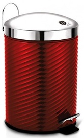 Мусорное ведро Berlinger Haus Metallic Line Burgundy Edition BH-6423, красный, 12 л