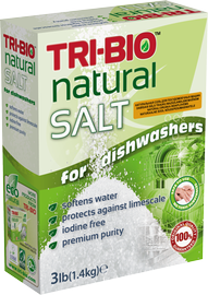 Trauku mazgājamās mašīnas sāls Tri-Bio, 1.4 kg