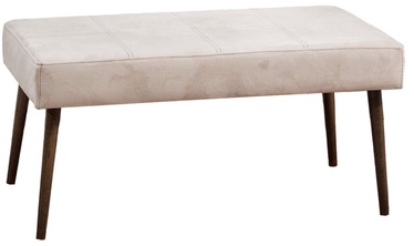 Pufs Hanah Home Talu, bēša, 44 cm x 92 cm x 46 cm