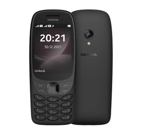 Mobiiltelefon Nokia 6310, 16GB/8MB, must (kahjustatud pakend)