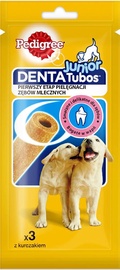 Skanėstas šunims Pedigree Junior Denta Tubos, kepenėlės, 0.072 kg
