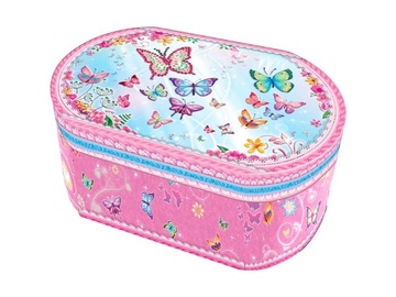 Музыкальная коробка Pulio Oval Butterflies 2
