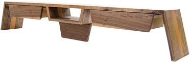 TV-laud Kalune Design Pomy Large, pähklipuu, 280 cm x 30 cm x 33 cm