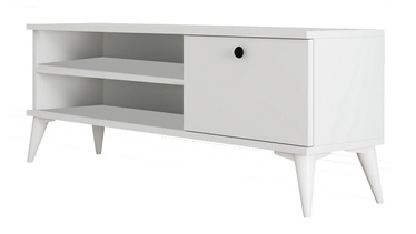 TV-laud Kalune Design Retro 1564, valge, 29.5 cm x 120 cm x 44.6 cm
