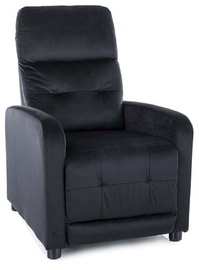 Atzveltnes krēsls Otus Bluvel 19, melna, 92 cm x 66 cm x 100 cm