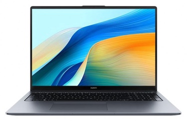 Nešiojamas kompiuteris Huawei MateBook D16, Intel® Core™ i5-13420H, 16 GB, 1 TB, 16 ", Intel UHD Graphics, pilka