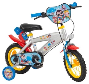 Vaikiškas dviratis Toimsa DC Boy Friends, mėlynas/pilkas, 12"