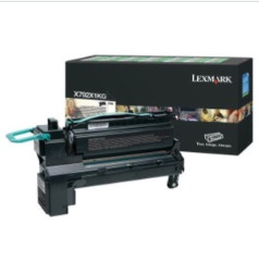 Tonera kasete Lexmark, melna