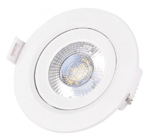Lampa padziļinājums, 7W, 3000°K, LED, balta