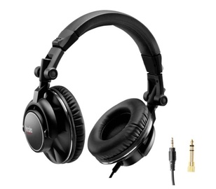 Проводные накладные наушники c креплением Hercules HDP DJ60, черный