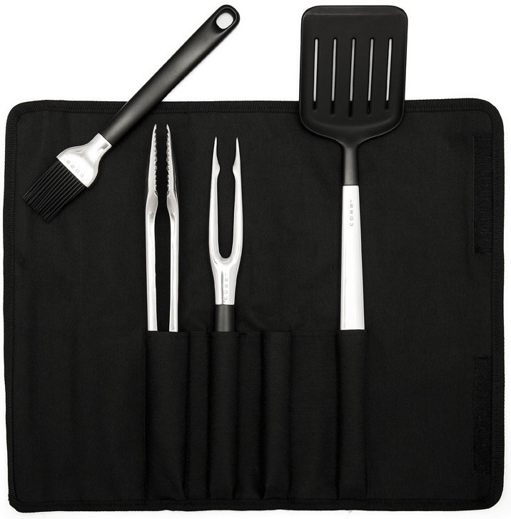 Barbekjū cepšanas rīku komplekts Cobb Tool Set 1937, 38 cm x 10 cm x 10 cm