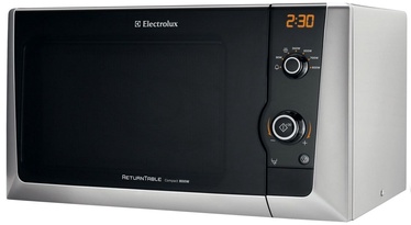 Микроволновая печь Electrolux EMS21400S, серебристый/черный, 800 Вт (поврежденная упаковка)