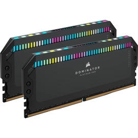 Operatyvioji atmintis (RAM) Corsair Dominator Platinum RGB Black, DDR5, 32 GB, 6000 MHz