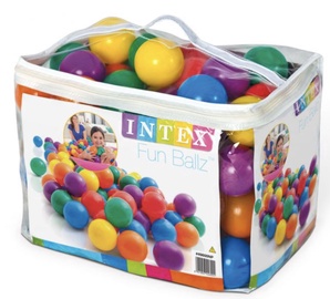 Vaikiškas kamuolys vaikiškas Intex Fun Ballz 49600, 8 cm, 100 vnt.