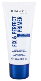 Grima bāze Rimmel London Fix & Perfect Pro, 30 ml