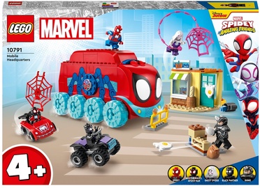 Konstruktors LEGO Spider-Man Spidey komandas mobilā galvenā mītne 10791