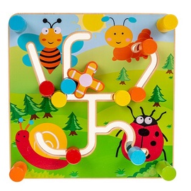 Attīstošās rotaļlietas Smily Play Double-sided Maze AC7326, 8 cm, daudzkrāsaina