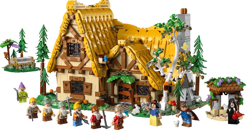 Konstruktor LEGO® ǀ Disney Snow White and the Seven Dwarfs' Cottage 43242
