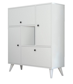 Кухонный шкаф Kalune Design Hercules 3102, белый, 35 см x 105 см x 120 см