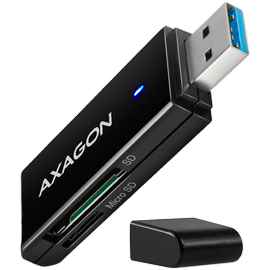 Atminties kortelių skaitytuvas Axagon CRE-S2 USB 3.0
