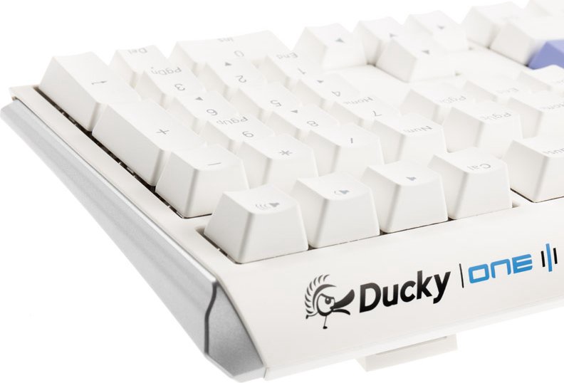 Клавиатура Ducky One 3 Classic Cherry MX RGB BROWN Английский (US), белый