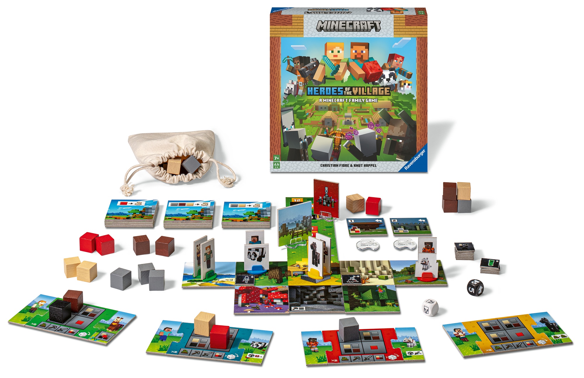 Настольная игра Ravensburger Minecraft Heroes Of The Village 22367U, EN -  1a.lt