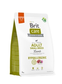 Сухой корм для собак Brit Care Hypoallergenic, баранина, 3 кг